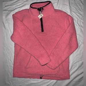 EVERYDAY LOUNGE SHERPA LINED HOOD PULLOVER HOODIE - New with tags